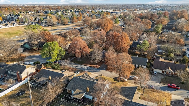 drone / aerial view