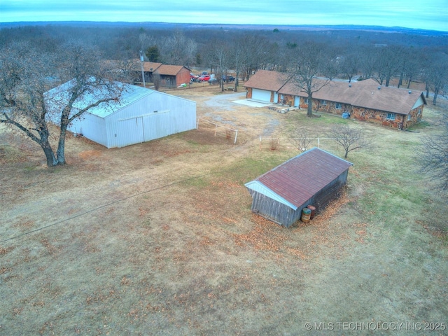 aerial view