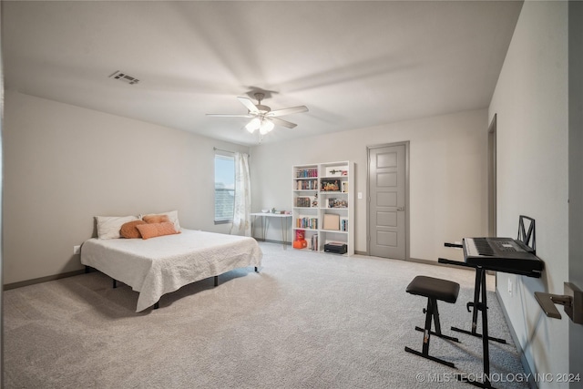 4255 S 173rd E Ave, Tulsa, OK 74134 - bedroom featuring carpet flooring, ceiling fan, and baseboards