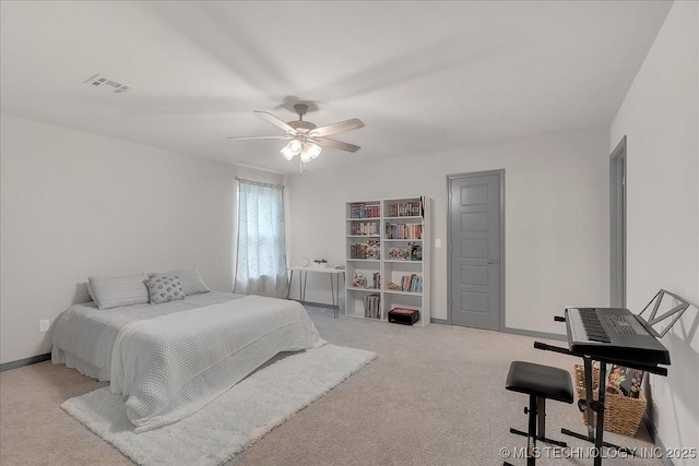 4255 S 173rd E Ave, Tulsa, OK 74134 - carpeted bedroom featuring ceiling fan and baseboards