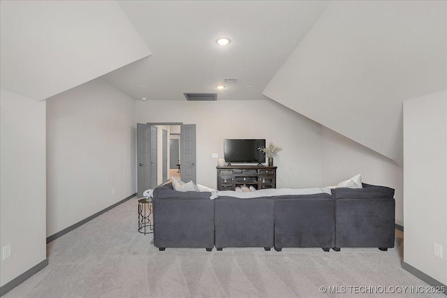 4255 S 173rd E Ave, Tulsa, OK 74134 - living area featuring carpet and recessed lighting