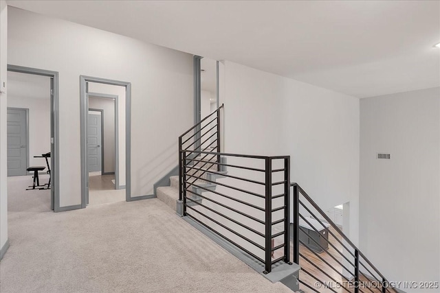 4255 S 173rd E Ave, Tulsa, OK 74134 - stairs with carpet floors and baseboards