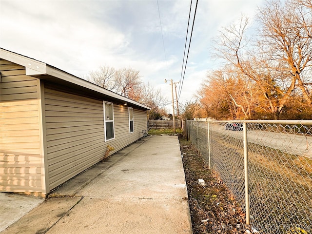 view of property exterior