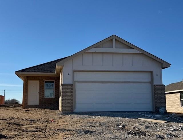 ranch-style house with a garage