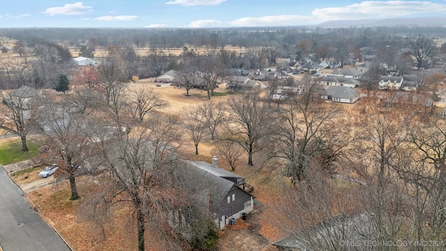 birds eye view of property featuring a residential view