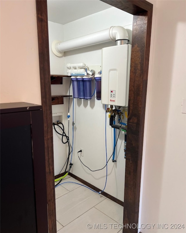 utilities featuring tankless water heater