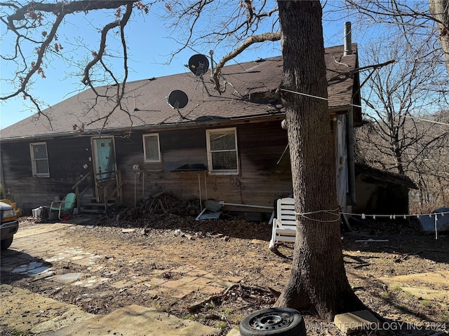 view of rear view of house