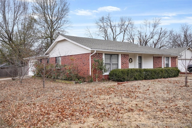 view of ranch-style house