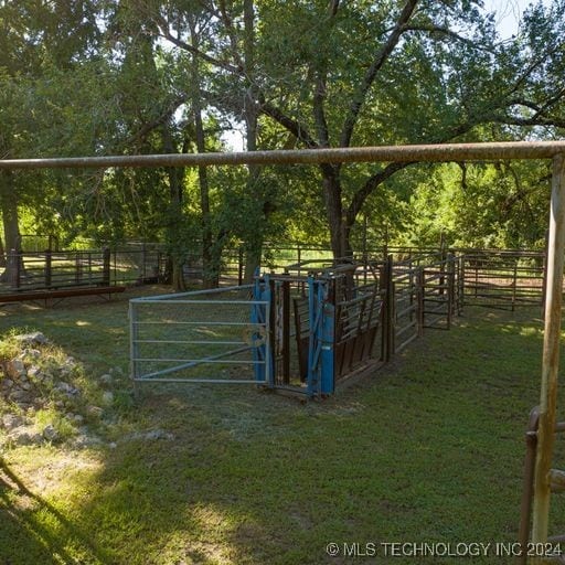 view of stable