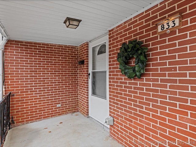 view of property entrance