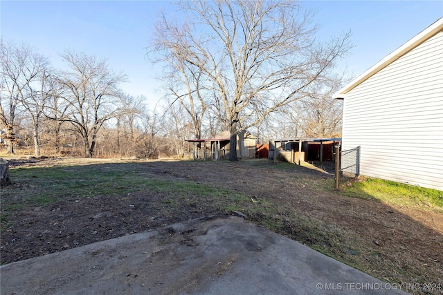 view of yard