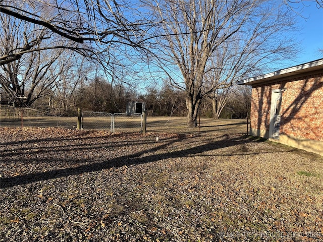 view of yard