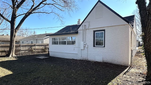 view of rear view of house