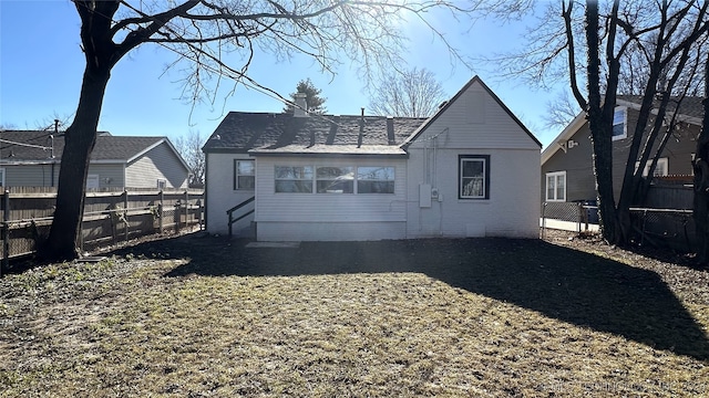 view of back of house