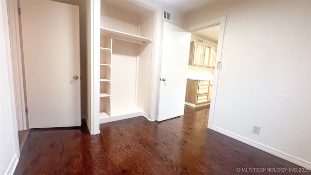 view of closet