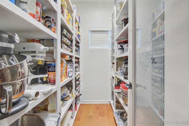 view of pantry