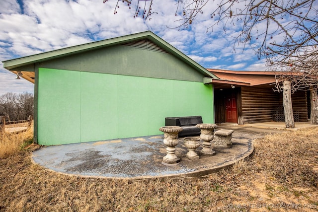 view of rear view of house