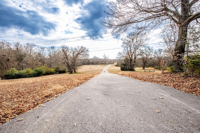 view of road