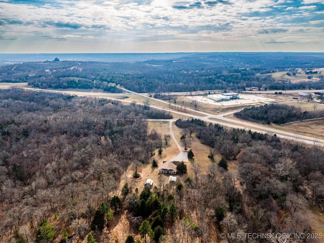 aerial view