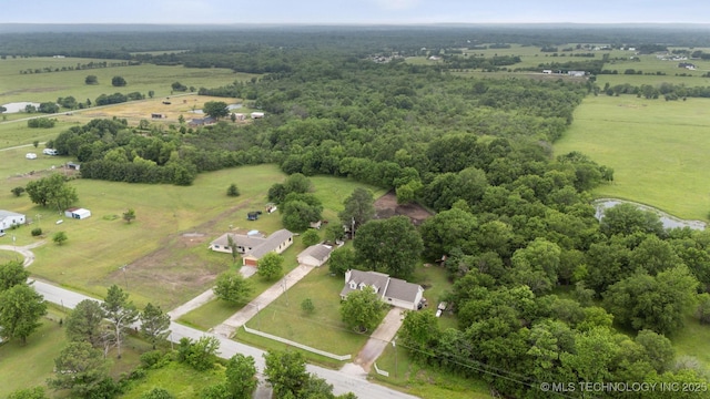 11818 N Harvard Ave, Skiatook, OK 74070 - overview of rural landscape