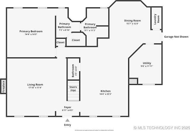 11818 N Harvard Ave, Skiatook, OK 74070 - property floor plan
