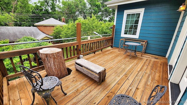 view of deck