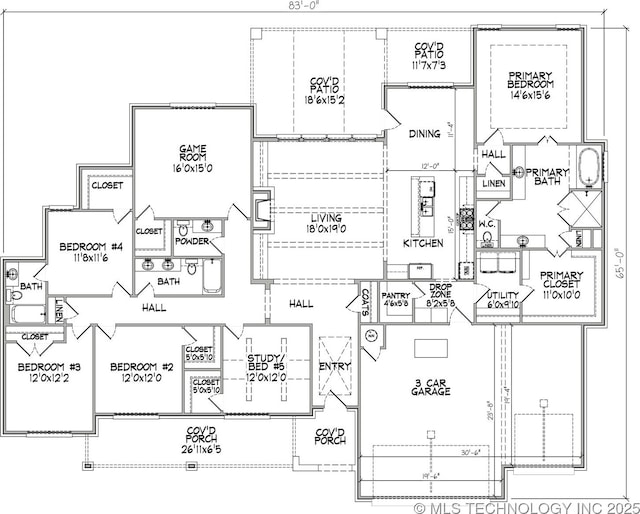 1303 Oakhurst Cir, Claremore, OK 74017 - home floor plan