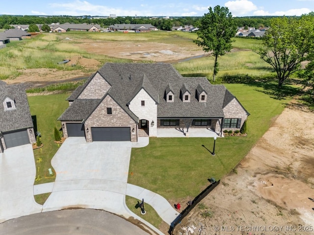 1303 Oakhurst Cir, Claremore, OK 74017 - aerial view of property and surrounding area