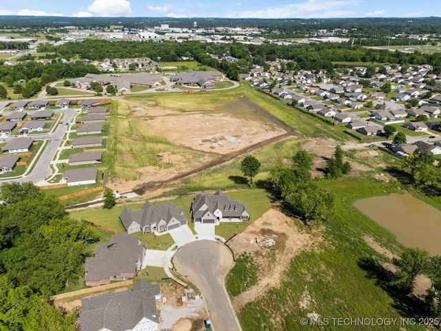 1303 Oakhurst Cir, Claremore, OK 74017 - aerial view of property's location featuring nearby suburban area