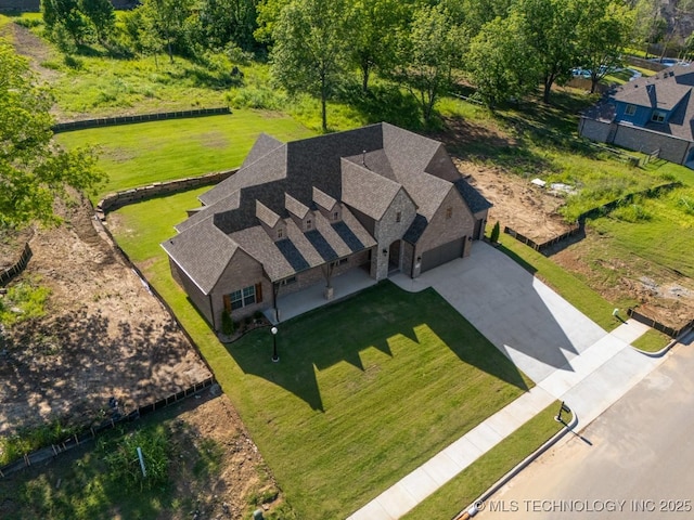 2787 Forest View Dr, Claremore, OK 74017 - aerial view of property and surrounding area
