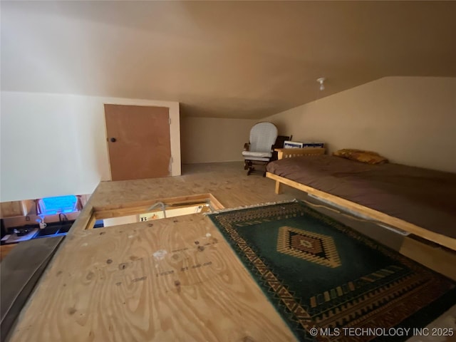 591 Peanut Trl, Hendrix, OK 74741 - additional living space with vaulted ceiling