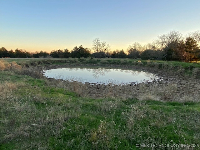 property view of water