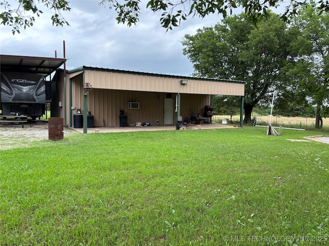 591 Peanut Trl, Hendrix, OK 74741 - view of outbuilding featuring a carport