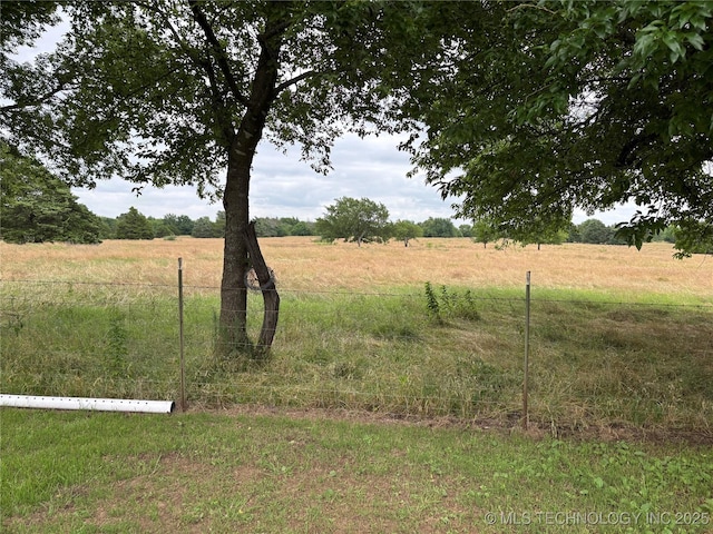 591 Peanut Trl, Hendrix, OK 74741 - view of yard featuring a view of rural / pastoral area