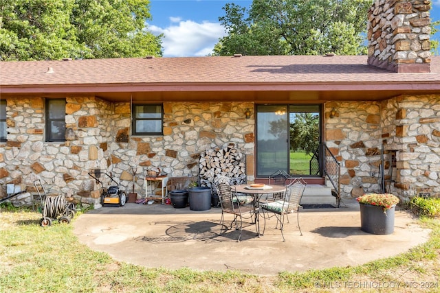 view of patio