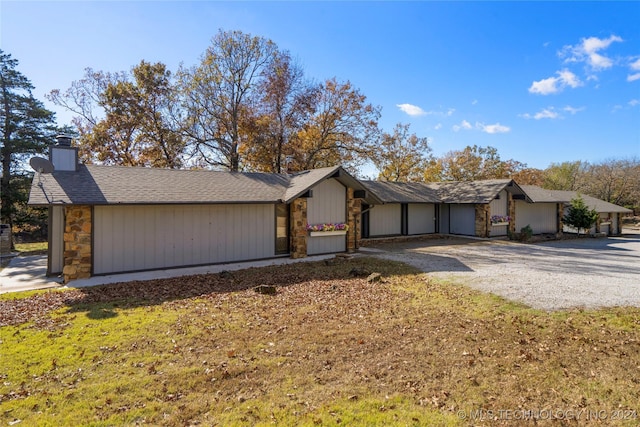 view of ranch-style home