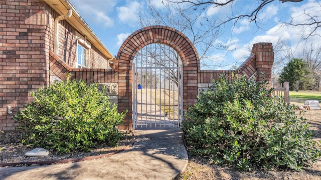 view of gate