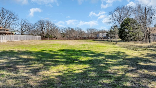 view of yard