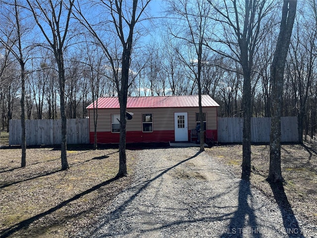 view of front of house