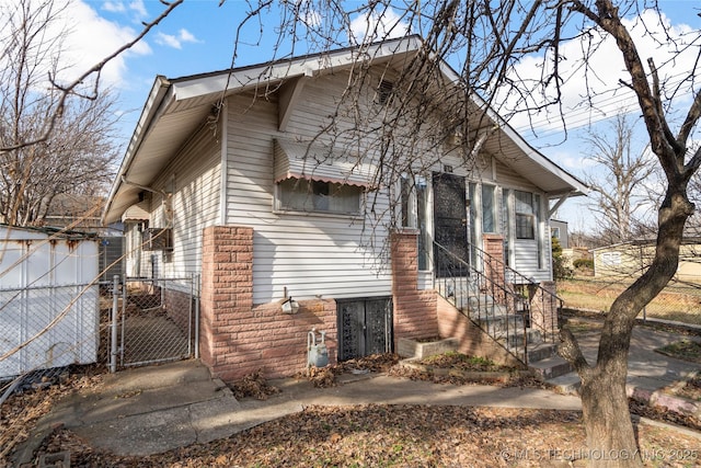 view of side of home