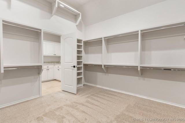 3913 S Dogwood Blvd, Broken Arrow, OK 74012 - walk in closet featuring light carpet
