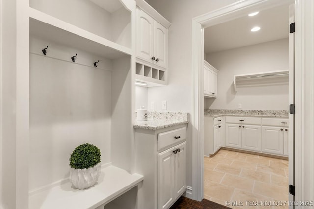 3913 S Dogwood Blvd, Broken Arrow, OK 74012 - mudroom featuring recessed lighting