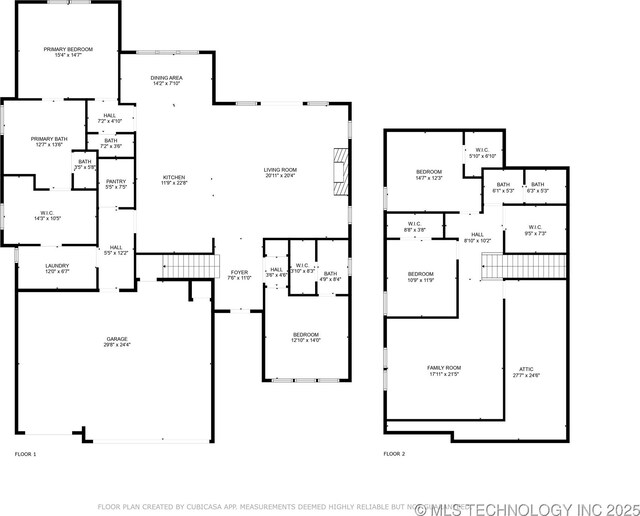 2509 E 134th Cir, Bixby, OK 74008 - view of home floor plan