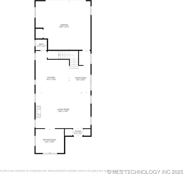 425 W Ft Worth St, Broken Arrow, OK 74012 - plan
