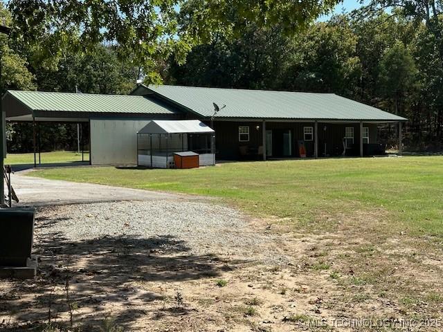 view of stable