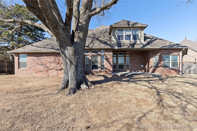 view of rear view of house