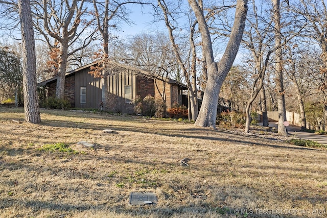 view of side of property