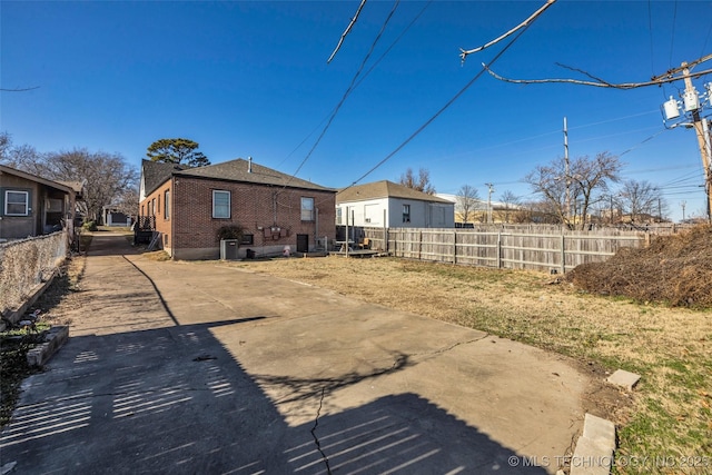 view of rear view of house