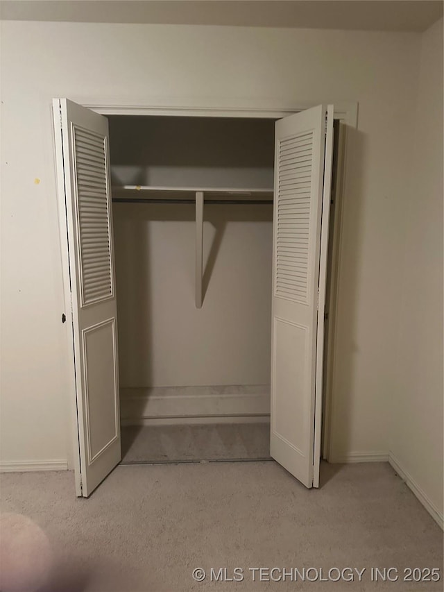 view of closet