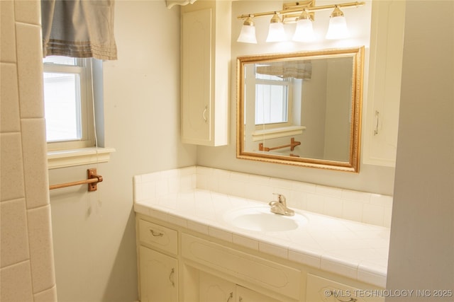 6740 E 51st Pl, Tulsa, OK 74145 - bathroom with plenty of natural light and vanity